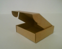Dárková krabička Fefco 0427- hnědá (100x100x30)