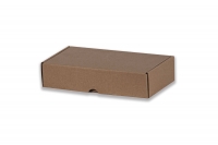 Dárková krabička - hnědá (246x130x55 mm)
