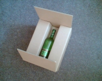 Krabice na víno, skupinové balení - 6 lahví, hnědá