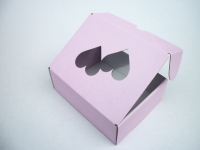 Krabička na výslužku - růžová (190x150x70)