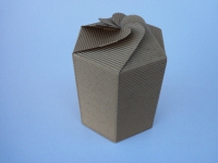 Dárková šestihranná krabička (80x80x170)