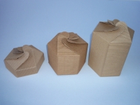 Dárková šestihranná krabička (80x80x100)