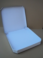 Krabice na pizzu/chlebíčky bílo-bílá (51x51 cm)