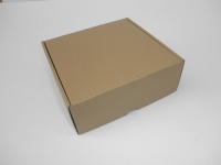 Dárková krabička FEFCO 0427 - hnědá (210x210x80)