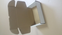 Dárková krabička Fefco 0427-bílo-hnědá(265x165x85)