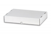 Krabice dno + víko - bílá (305x215x55 mm)