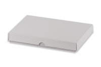 Dárková krabička bez průhledu – bílá (250x190x35 mm)