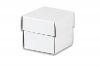 Krabička dno a víko, bílo-šedá (50x50x50)