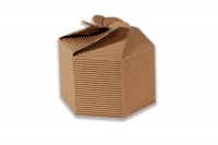 Dárková šestihranná krabička (80x80x100)