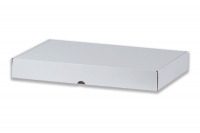 Dárková krabička Fefco 0427-bílo-hnědá(432x246x55)