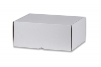 Dárková krabice Fefco 0427-bílo-hnědá(350x250x150)