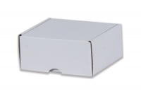 Dárková krabička FEFCO 0427 bílá (140x125x65 mm)