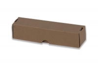 Dárková krabička FEFCO 0421 - hnědá (180x42x40 mm)