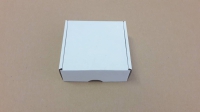 Dárková krabička Fefco 0427 , bílo - hnědá (120x120x45)