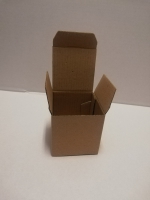 Dárková krabička 67x67x67 hnědá