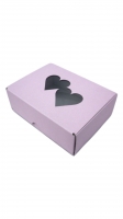 Krabička na výslužku - růžová (190x150x70 mm)