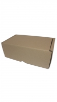 Skládací dárková krabička hnědá (235x145x90)