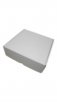 Dárková krabička FEFCO 0427 - bílá (260x260x80)