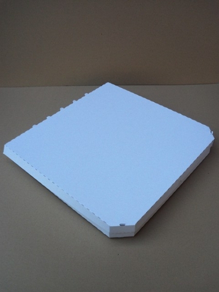 Krabice na pizzu/chlebíčky bílo-bílá (51x51 cm)