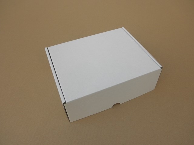 Dárková krabička Fefco 0427-bílo-hnědá(200x170x70)