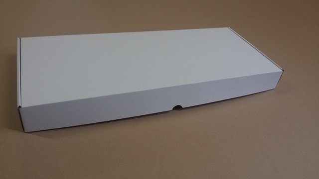 Dárková krabička Fefco 0427-bílo-hnědá(582x246x55)