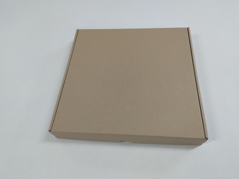 Dárková krabička Fefco 0427 - hnědá (310x310x40 mm)