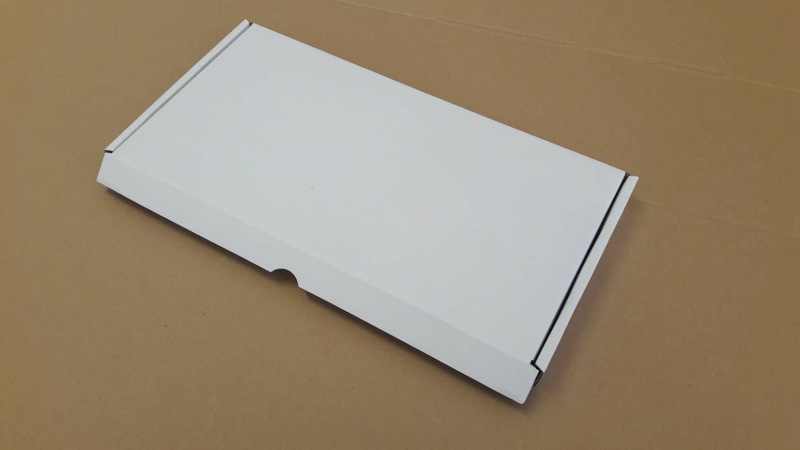 Dárková krabička Fefco 0427-bílo-hnědá(450x230x30)