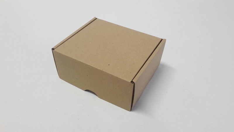 Dárková krabička FEFCO 0427 hnědá (140x125x65 mm)