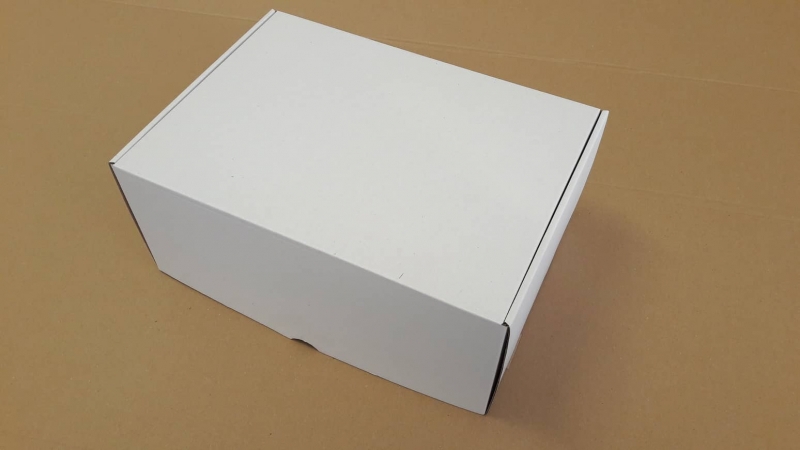 Dárková krabice Fefco 0427-bílo-hnědá(350x250x150)