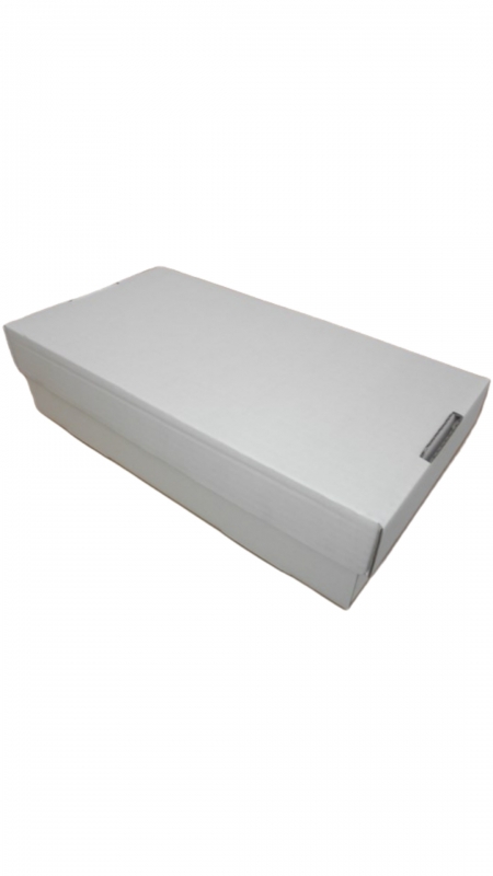 Dárková krabička dno + víko - bílá (330x155x85 mm)